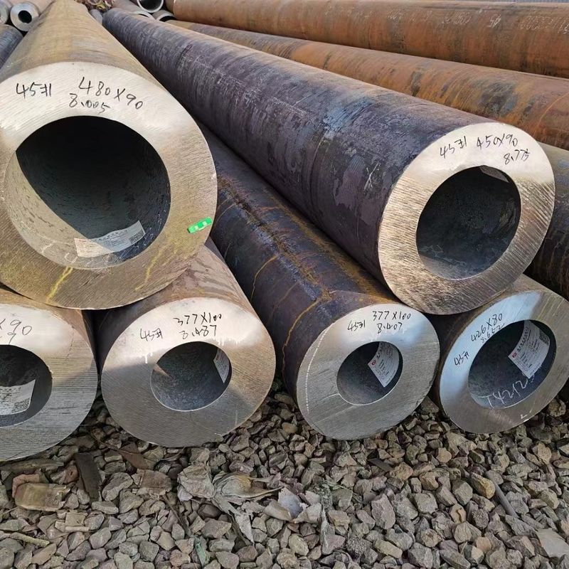 ASTM Metals Alloys Seamless Steel Tube DIN Mid Hard 12M Αυτοκινητοβιομηχανική μη λαδωμένη API